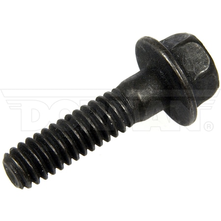 Dorman Class 10.9, M6-1.00 Hex Head Cap Screw, Zinc Yellow Steel, 25 mm L 980-225D